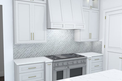 3D Design Service Kichen 2b rendering