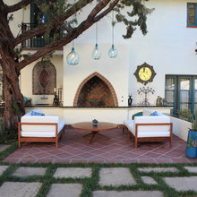 front courtyard