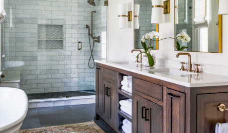 7 Beautiful New Bathrooms With a Low-Curb Shower