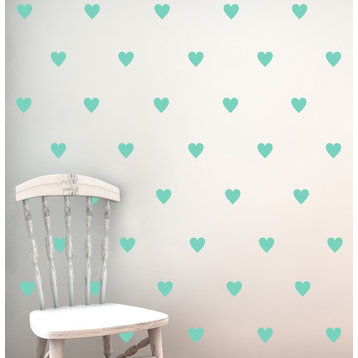 Anchor Pattern Wall Decal, 4", Forest Green
