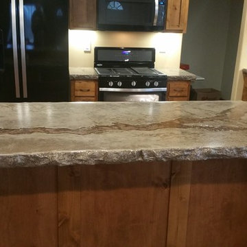Milaca Kitchen concrete eat-at counter or bar top