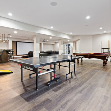 Full Package Basement with Full Entertainment & Bar in Ashburn VA
