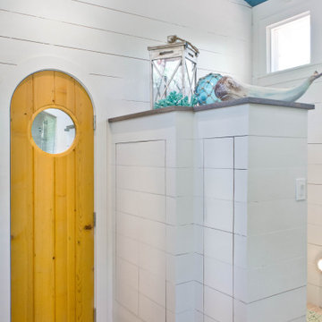 Beach house bathroom remodel