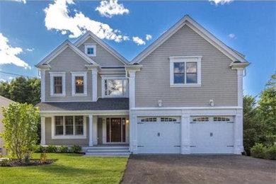 Inspiration for a timeless home design remodel in Boston