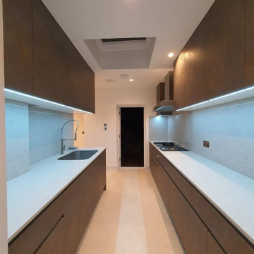 Bespoke Fitted Kitchen & Hinged Wardrobe Chelsea | London | Inspired Elements