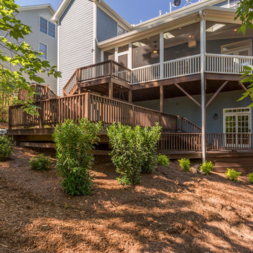 Silverlake Subdivision, Cary, NC ~ Multi-Level Deck and Master Bath