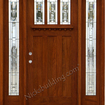 One Door Two Sidelights