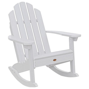 Westport Adirondack Rocking Chair, White