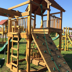 Rock Wall - Kids Playsets And Swing Sets