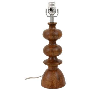 Gwen 1 Light Table Lamp, Brown