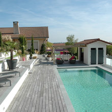 Le Case di Houzz: Colpo di Genio a 60 anni. Piscina Nuova, Vita Nuova!