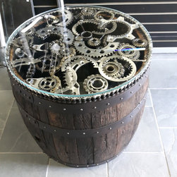 Whiskey barrel table - Coffee Tables