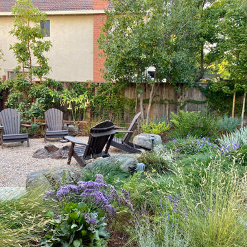 Fire pit sitting areas