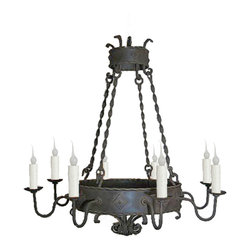 Hand Forged Iron Chandelier Designs - Products