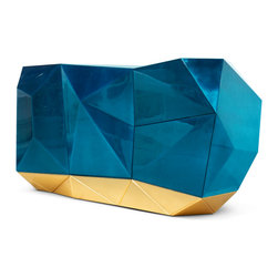 DIAMOND Blue - Accent Chests And Cabinets