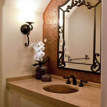 Old Spanish Plaster Vanity