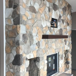 Stone Accent Wall - Bricks And Masonry