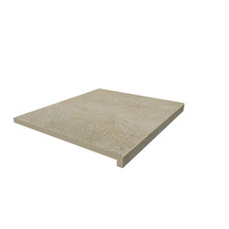 Golden Stone Porcelain Steps - Paving, Stones & Walling