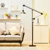 CO-Z 70" Industrial Task Reading Floor Lamp With Pulley System