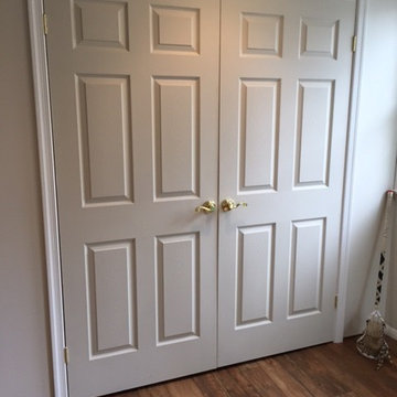 Mudroom renovation from existing garage