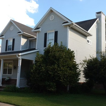 Construction project of town homes by Total Business & Building Solutions.