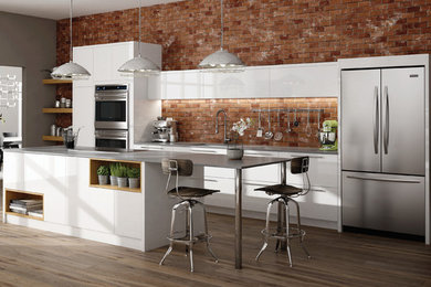 Kitchen photo in Seattle