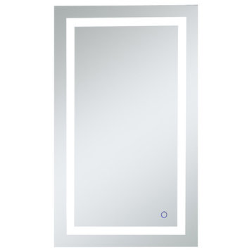 24"x40"Touch Sensor Hardwired LED Mirror, Color Changing Temp 3000K/4200K/6400K