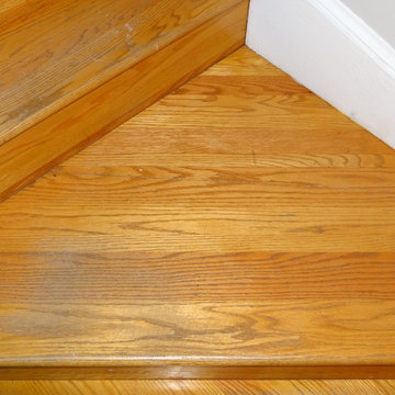 Sand, Stain and Finished complete house including steps and Hand Rails