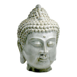 Ceramic Buddha Bust - Sculptures