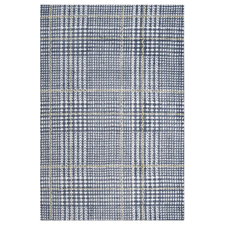 Kaja Criss-Cross Modern Abstract Area Rug - Soft Polyester Microfiber Non-Shedd