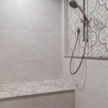 Refined Rustic Master Bathroom