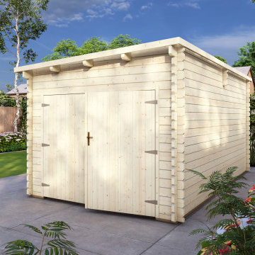Log garages-Timber carports