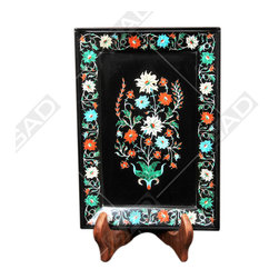 STUNNING BLACK MARBLE TRAY - Home Accessories & Decor