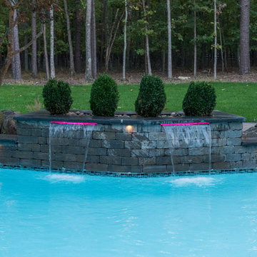 From Green to Clean. Check out this fabulous poolscape!
