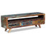 vidaXL Solid Reclaimed Wood TV Cabinet With 3-Drawer