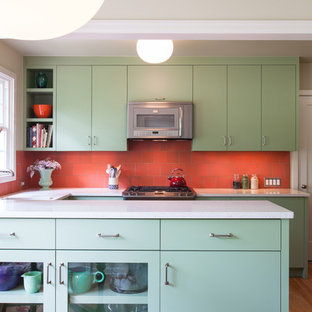 Coral + Jade Kitchen Remodel