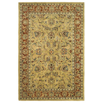 Safavieh Classic Collection CL398 Rug, Gold/Red, 9'6"x13'6"