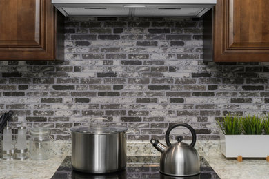AKDY Under Cabinet Stainless Steel Push Panel Kitchen Range Hood Cooking Fan