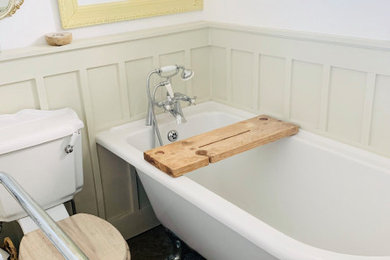 Timber Panelled Bathroom