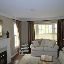 Custom Drapery, Custom Curtains - Mississauga - Victoria Street Lorne Park - Curtains