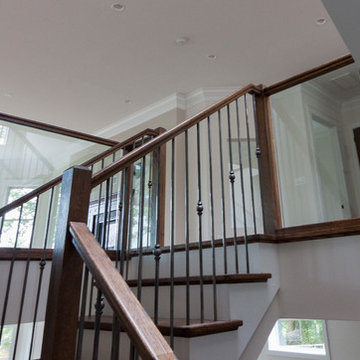 Project #44 | Contemporary Staircase with Skylit Stairwell