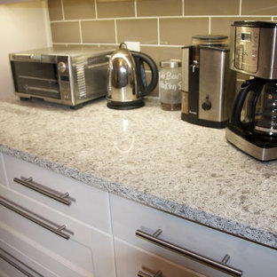Inspiration for a transitional home design remodel in Jacksonville