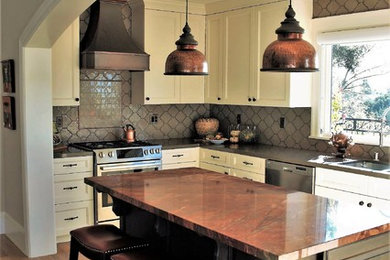 Inspiration for a transitional kitchen remodel in San Francisco