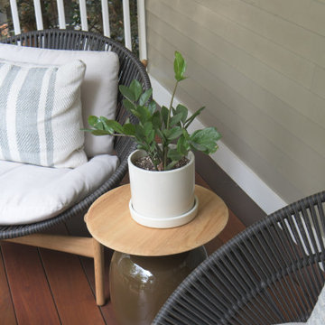 Porch Furniture A Welcoming Entry