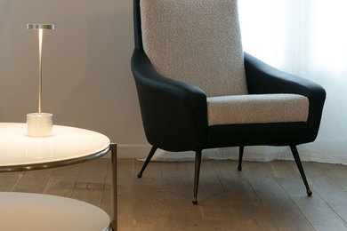 Exemple d'un salon tendance.