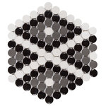 Unique Design Solutions - Designer Diamond Imagination Mosaic, Marrakech, Sample - Made in the USA