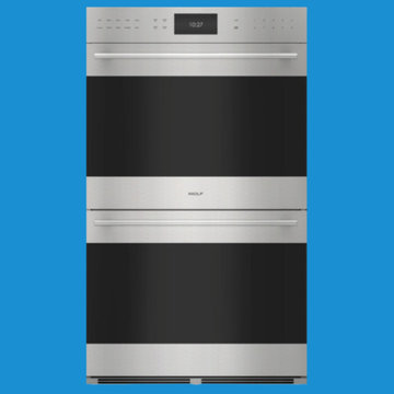 Wolf DO3050TE/S/T 30" E Series Transitional Double Convection Oven in Stainless