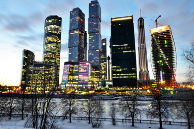 Диспетчеризация освещения части комплекса Moscow-City