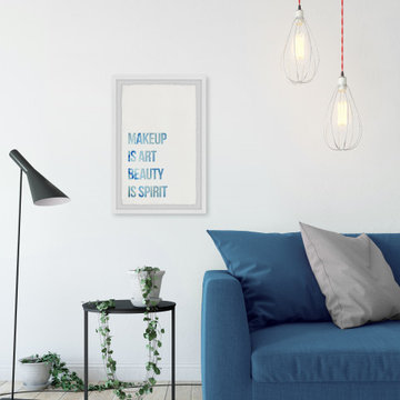 "Beauty Is Spirit" Framed Painting Print