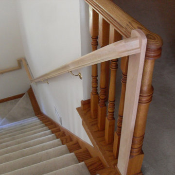 Continuous railing